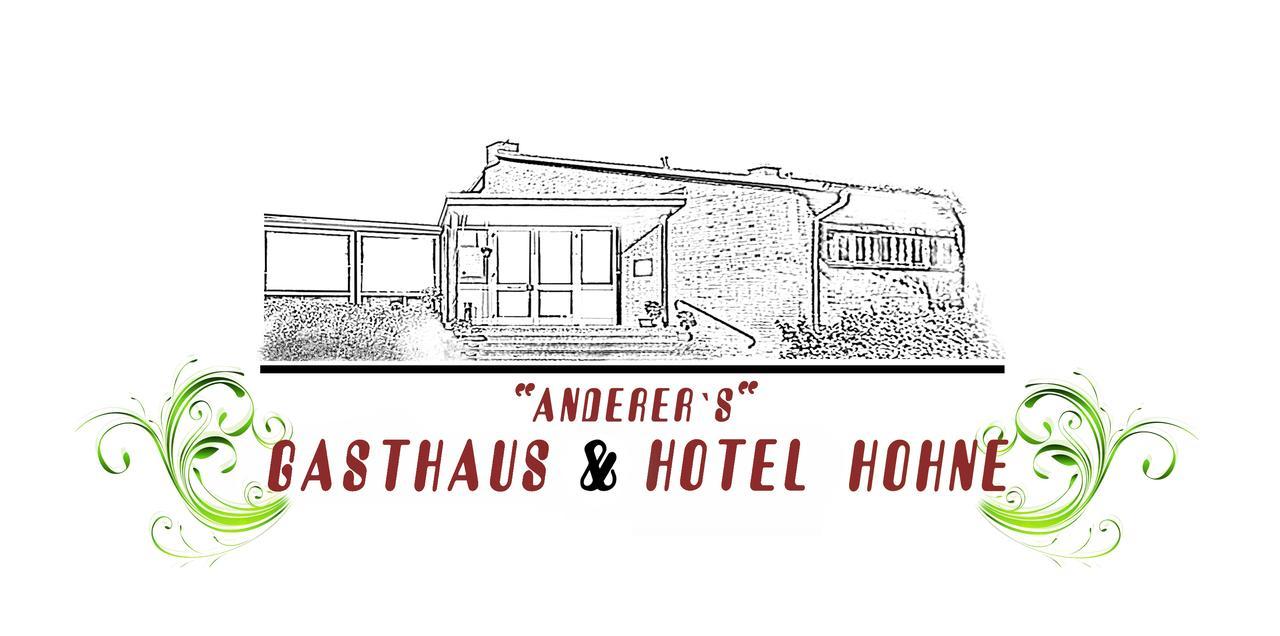 "Anderer'S" Gasthaus & Hotel Hohne Екстер'єр фото